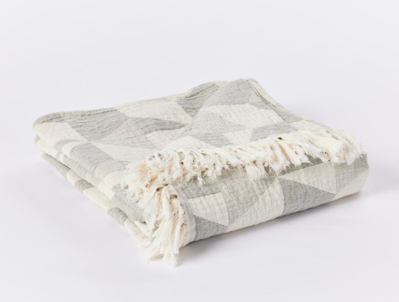 Pismo Organic Throw | Cypress