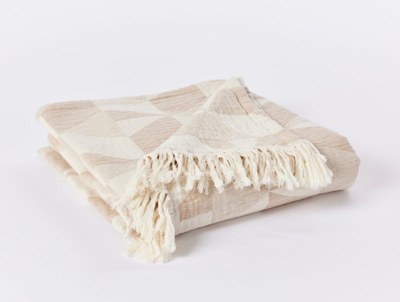 Pismo Organic Throw | Hazel