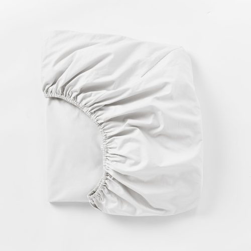 300 Thread Count Organic Percale Sheets | Alpine White