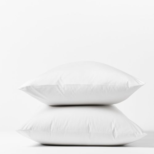 300 Thread Count Organic Percale Pillowcases - Coyuchi | Alpine White