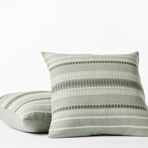 Lost Coast Decorative Organic Pillow Cover | Sage