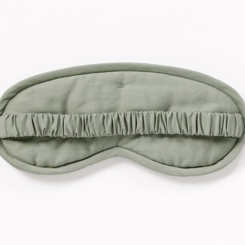 APP Acc CloudSoftOrganicSateen EyeMask Sage A FA23 176724