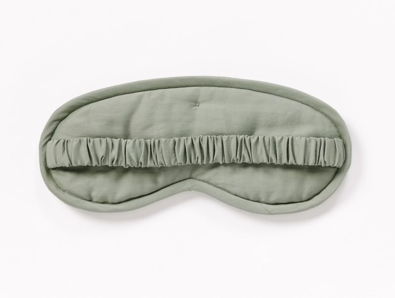 APP Acc CloudSoftOrganicSateen EyeMask Sage A FA23 176724