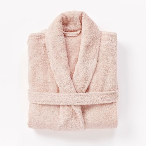 Unisex Cloud Loom Organic Robe | Cherry Blossom