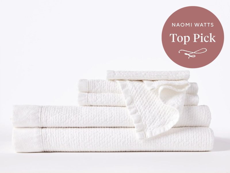 Adriatic Organic Towels - Set of 6 - Coyuchi | Alpine White