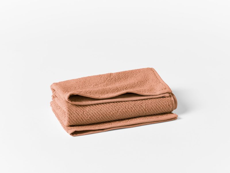 Air Weight® Organic Towels | Hand Towel | Dusty Coral