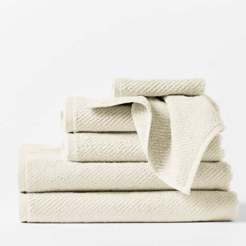 Air Weight® Organic Towels - Set of 6 | Undyed