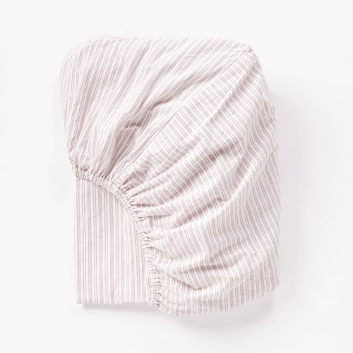 Organic Crinkled Percale™️ Fitted Sheets | w/Sedona