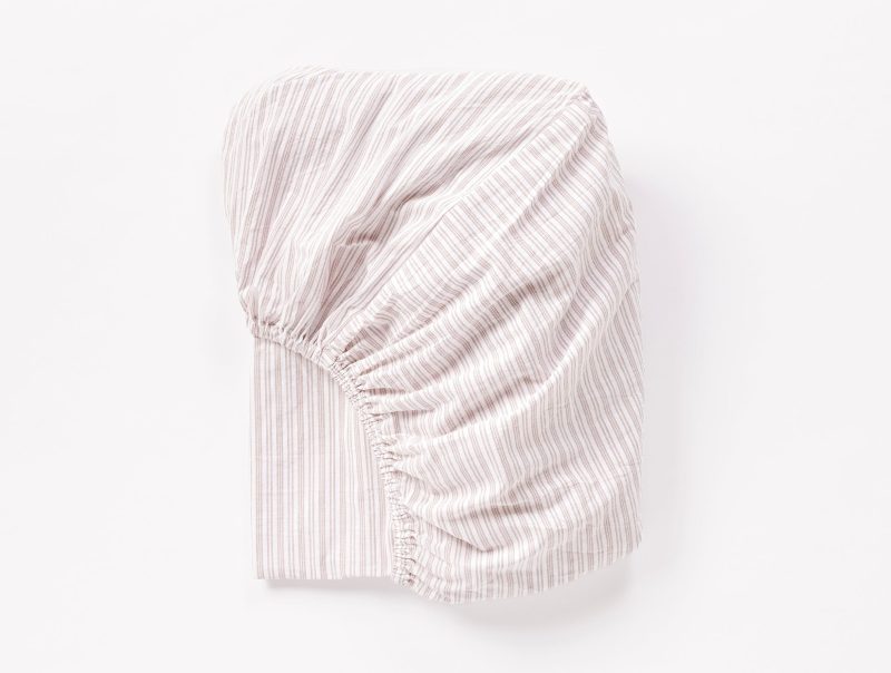 Organic Crinkled Percale™️ Fitted Sheets | w/Sedona