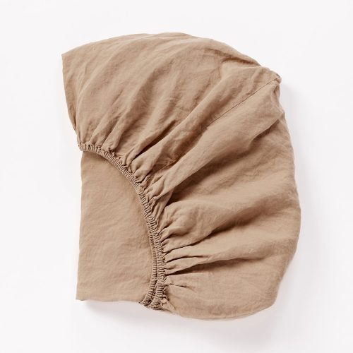 Organic Relaxed Linen Fitted Sheets | Doe