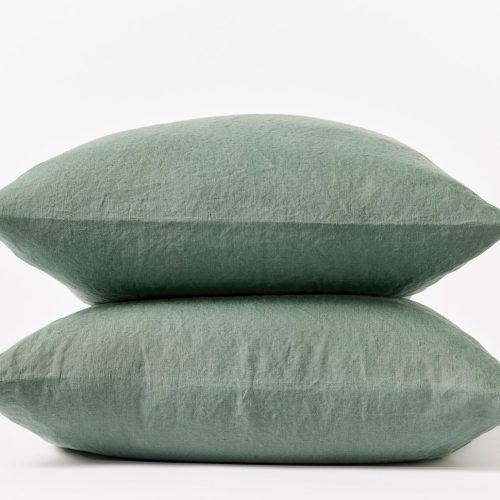 Organic Relaxed Linen Pillowcases | Juniper