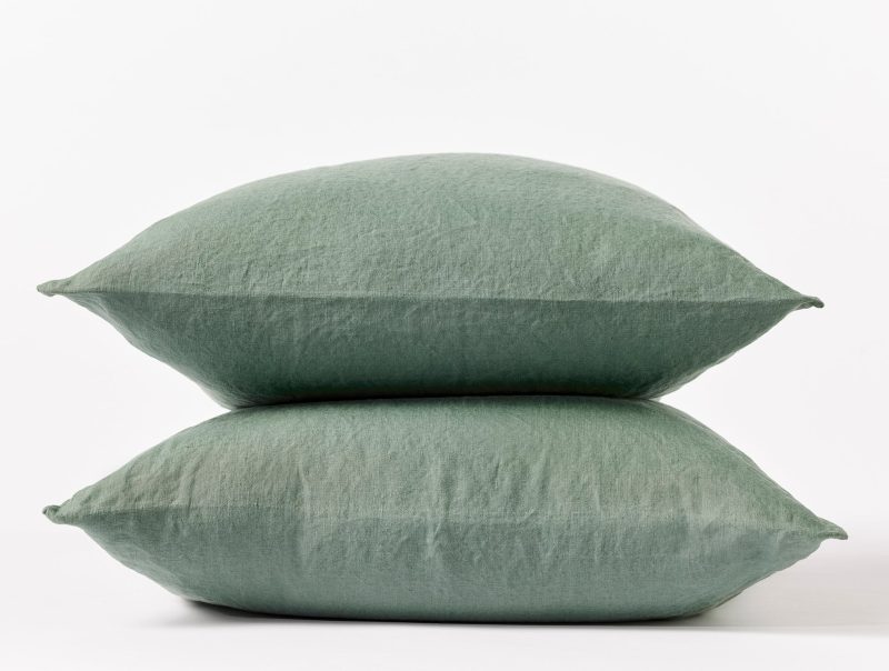 Organic Relaxed Linen Pillowcases | Juniper