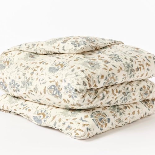 BED Top FloraOrganicPrint DuvetCover Undyed Lagoon F FA23 17370 1 0b3735a2 a453 4b61 bf0f 7594e6707622