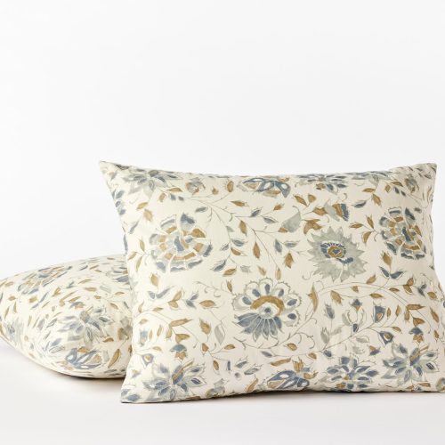 BED Top FloraOrganicPrint Sham Undyed Lagoon A FA23 16591 1