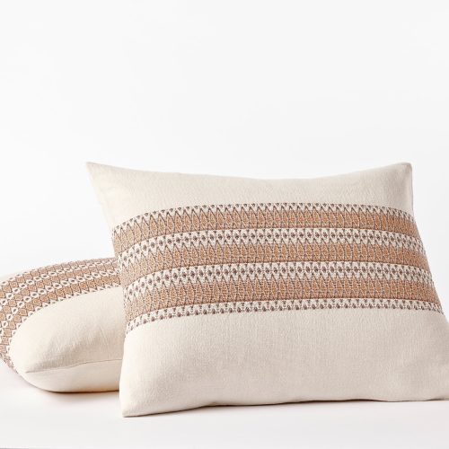 Lost Coast Organic Duvet Cover | Undyed w/Redwood