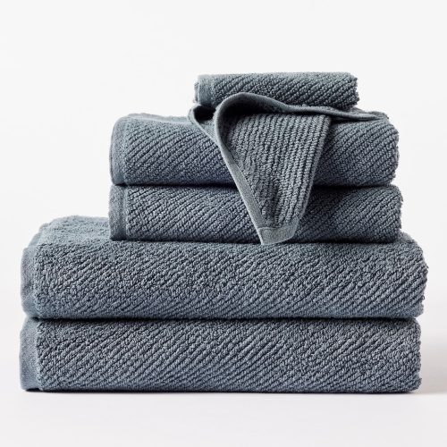 BTH Tow AirWeightOrganic 6pcTowelSet StoneBlue B FA23 16821 2 db0a516c d7d9 4b94 9288 b30cf53ee0b4