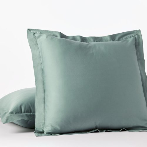 Cloud Soft Organic Sateen Sham | Sage