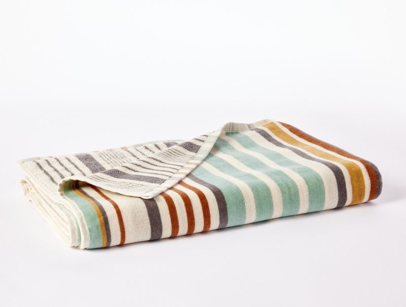 DawnStripeOrganic BeachTowel39x70 DawnStripe A SP24 cropped