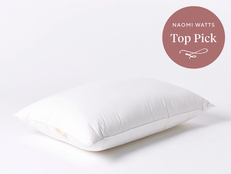 Down Feather Pillow | White