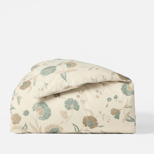 Aurora Print Duvet Cover | Natural w/Surf