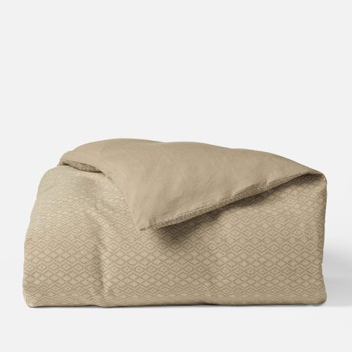 Capitola Organic Duvet Cover | Walnut