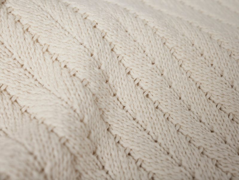 FA24 CasaLomaOrganicKnit Throw Undyed B 465