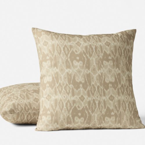 Cavallo Organic Decorative Pillow Cover | Stone