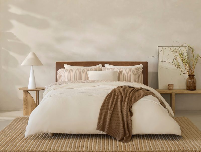 FA24 CloudBrushedFlannel Duvet Undyed SheetSet CamelTonalStripe A 0049 69f39e91 7254 4232 a7b2 dac915bd3025