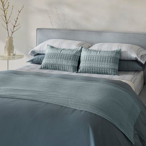 FA24 CloudSoftSateen Duvet Gulf SheetSet GulfHerringboneStripe A 0050 19a0888e b4f3 4404 89ed 9e4f3b6eaae3