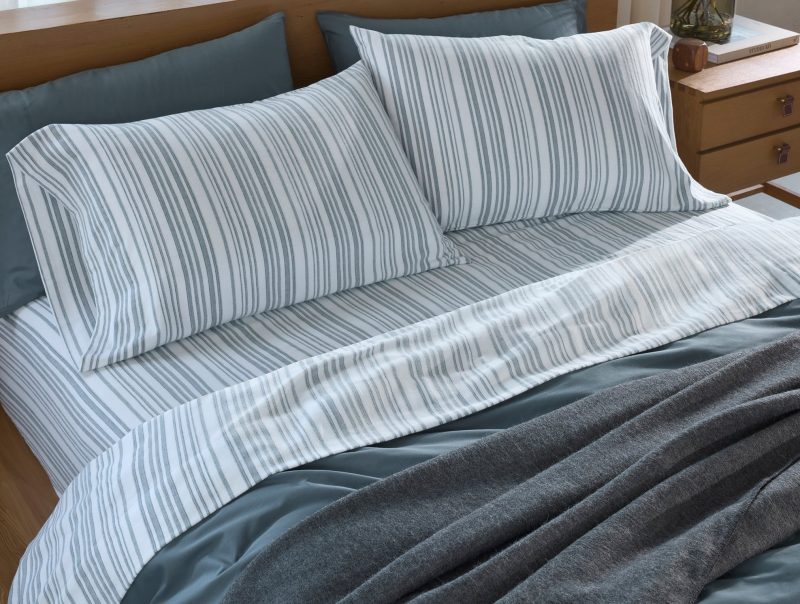 FA24 CloudSoftSateen Duvet Gulf Sheet Set GulfTonalStripe B 0026