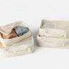 Organic Packing Cube Set | Undyed