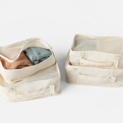 Organic Packing Cube Set | Undyed