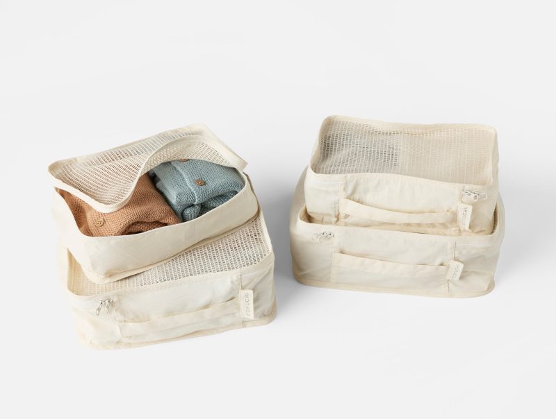 Organic Packing Cube Set | Undyed