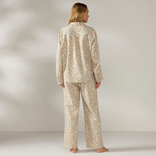 FA24 IslaOrganic LongSlevePajamaSet FawnGarden OM 0183