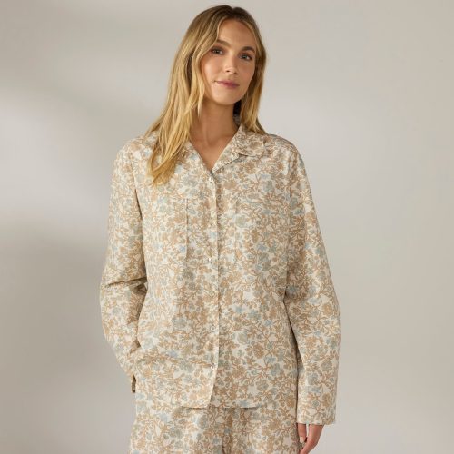 FA24 IslaOrganic LongSlevePajamaSet FawnGarden OM 0197