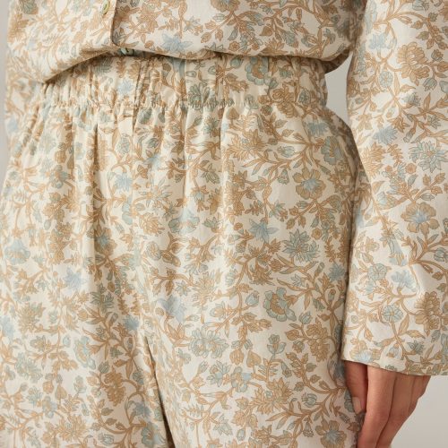 FA24 IslaOrganic LongSlevePajamaSet FawnGarden OM 0225