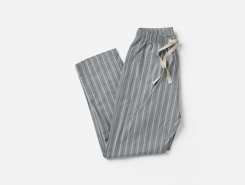 FA24 MensOrganicCrinkled PajamaPant SurfStripe 1759