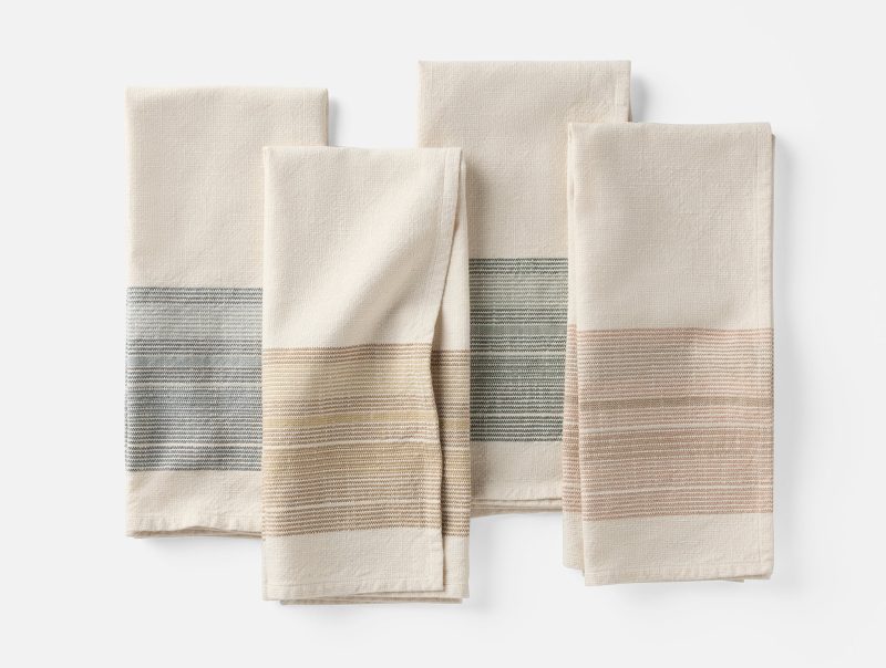 Miraloma Organic Kitchen Towel Set of 4 | Sunset