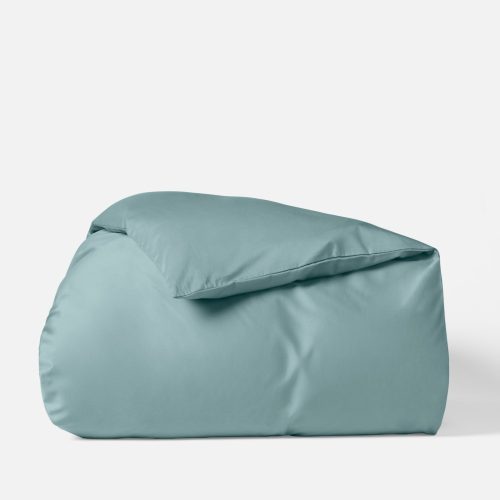 Cloud Soft Organic Sateen Duvet Cover | Pacific Blue