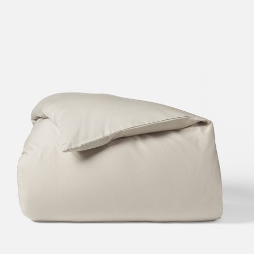 Cloud Soft Organic Sateen Duvet Cover | Stone