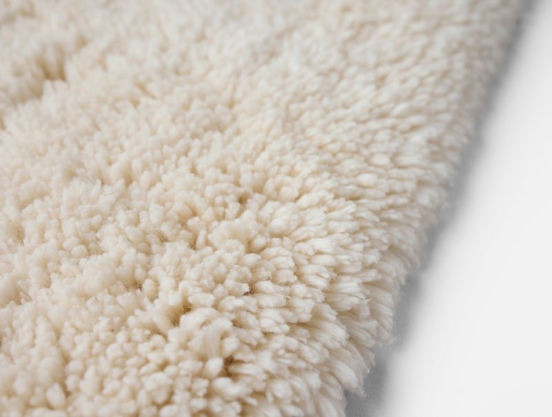 FA24 ShagOrganic BathRug Undyed B 3002