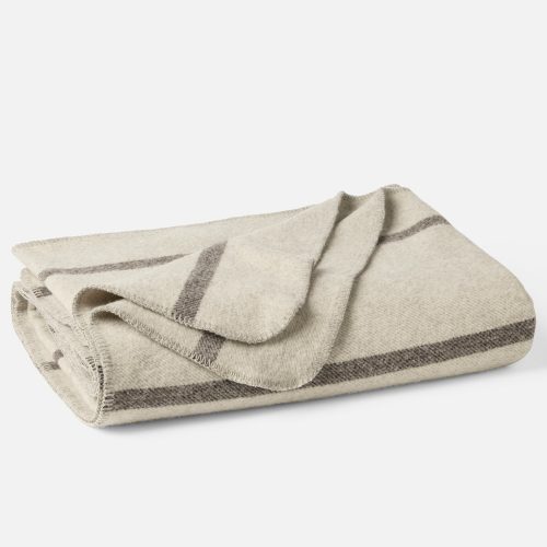 Tahoe Climate Beneficial Wool Throw | Soft Gray