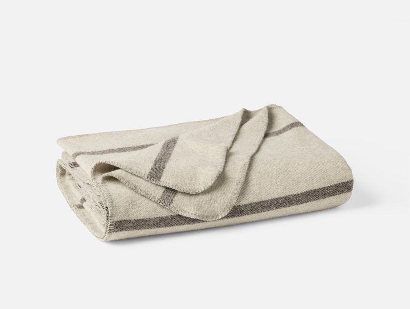 Tahoe Climate Beneficial Wool Throw | Soft Gray