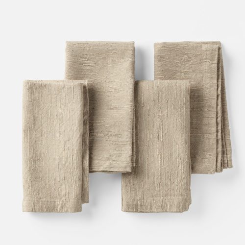 Toro Canyon Organic Napkins, Set of 4 - Coyuchi | Nutmeg