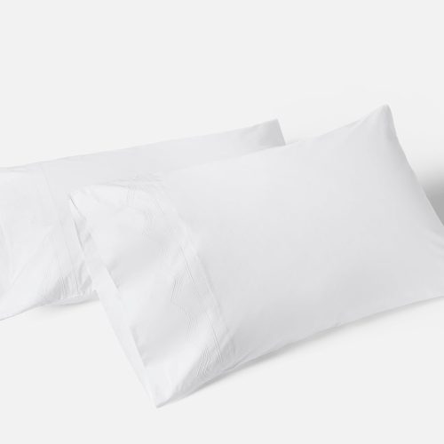 FA24 VistaEmbroideredOrganic Pillowcase AlpineWhite A 443