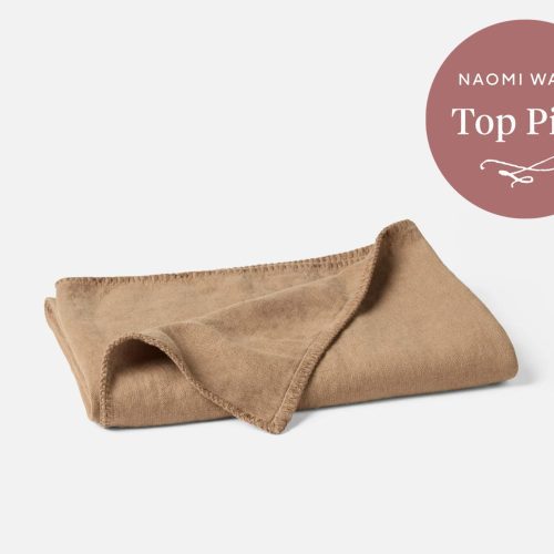 Helena Organic Linen Throw | Doe