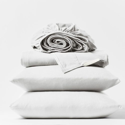 Organic Jersey Sheet Set | Alpine White