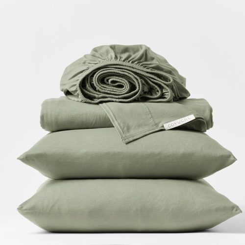 Organic Jersey Sheet Set | Laurel