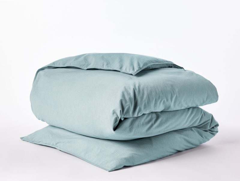 OrganicCrinkledPercale DuvetCoverFullQueen SurfChambray A SP243 283b648a 9c91 4942 beeb f0d75852c281