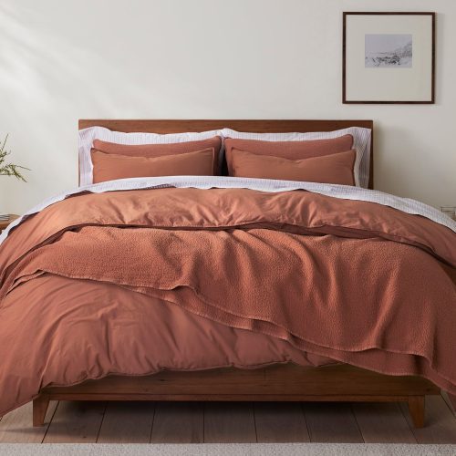 OrganicCrinkledPercale Duvet Sedona HeroStraightOn FA23 17867 right 1 2aa131e8 c255 481f 981d 5b65fd777328